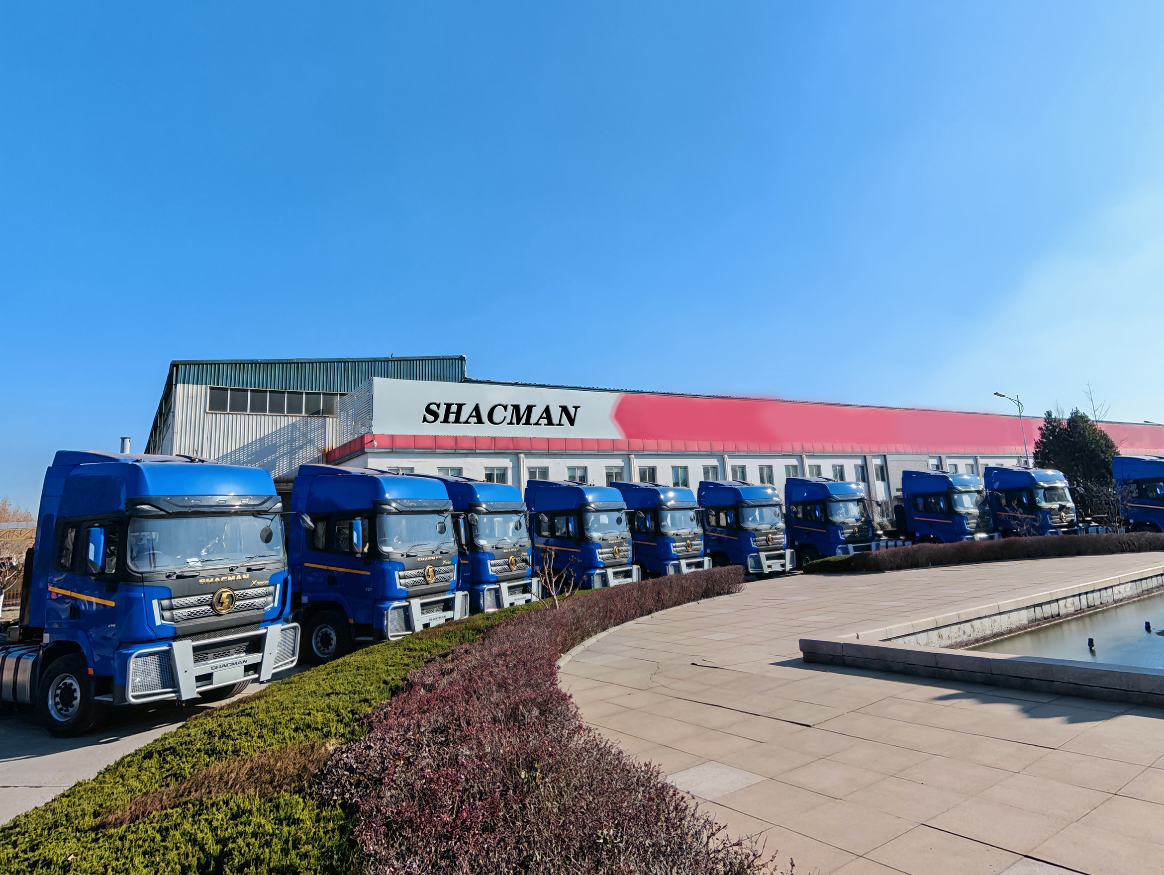 The model X3000 tractor truck requested by the Suriname client